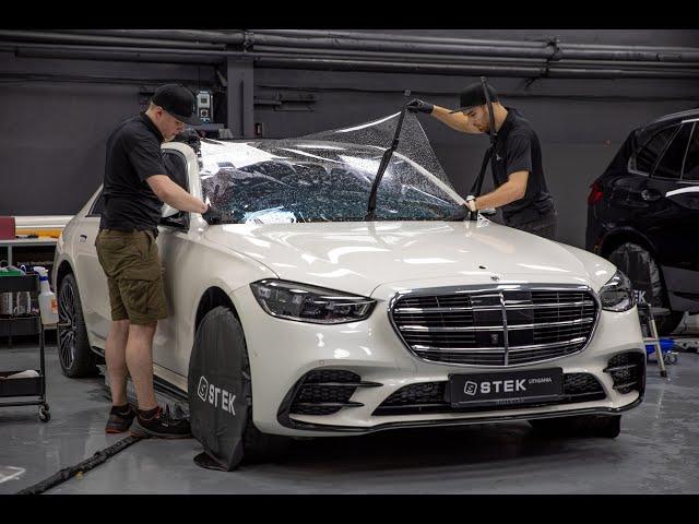 STEK DYNOflex installation on Mercedes-Benz S class 2021