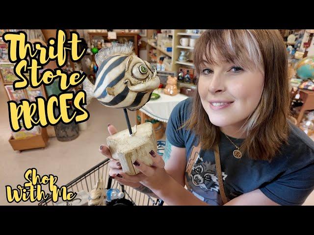 Thrift Store PRICES at the Antique Mall | Shop With me | Reselling