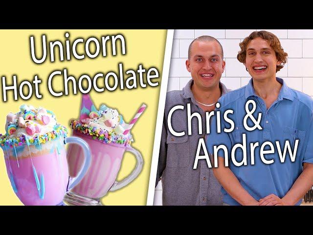 Chris Klemens & Andrew Lowe Compete to Re-Create Unicorn Hot Chocolate | Top-Down Challenge