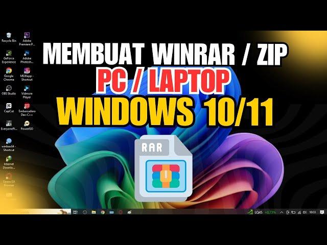 Membuat File ZIP dan RAR di Windows 10