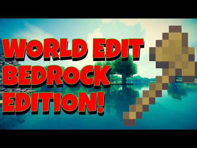 HOW TO USE WORLD EDIT MINECRAFT PS4/XBOX EDITION 2020! (Bedrock)