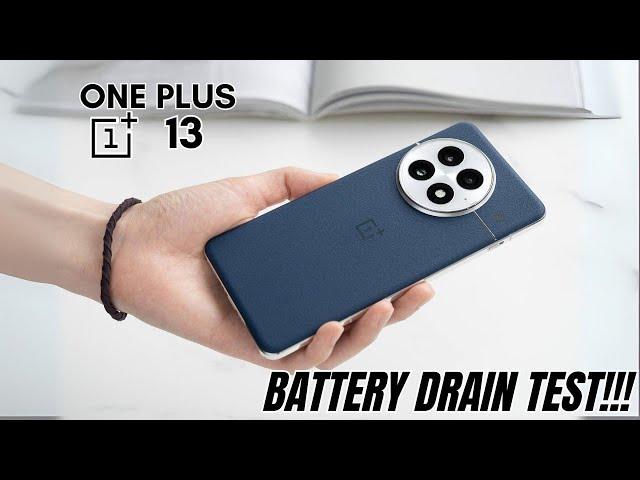 OnePlus 13 - Ultimate Battery Drain Test!!!