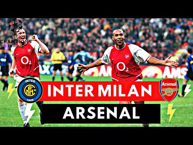 Inter vs Arsenal 1-5 All Goals & Highlights ( 2003 UEFA Champions League )