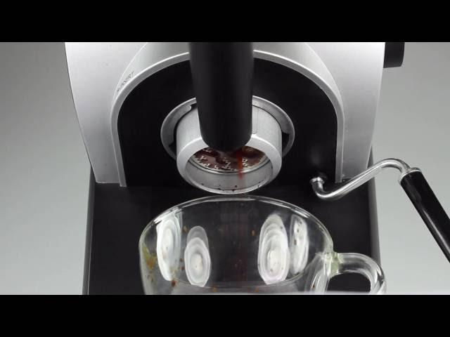 Non Pressurised or Bottomless Portafilter In the Tecnora Espresso Maker