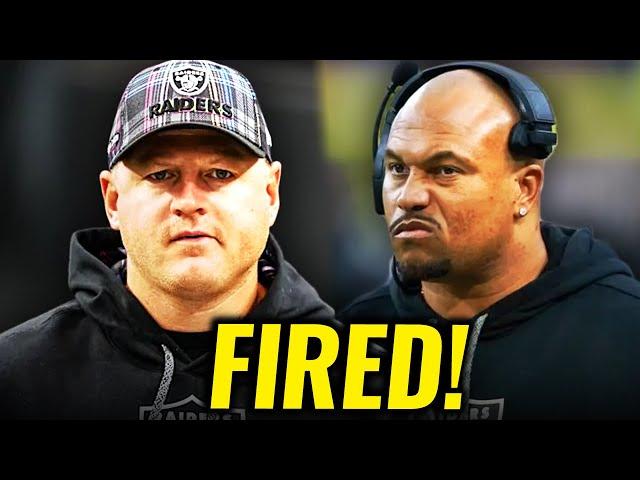 THE RAIDERS JUST FIRED 3 COACHES!!!