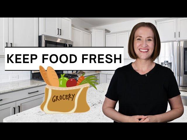 Save Money & Food: 17 Tips for Freshness