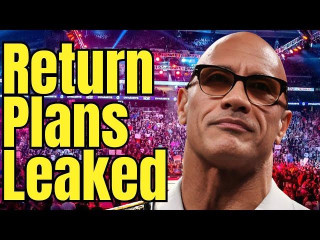 The Rock's WWE Return Plans Exposed