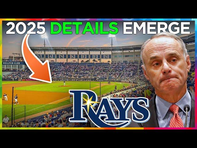 Rays REVEAL 2025 Stadium details, while MLB visits Florida politicians