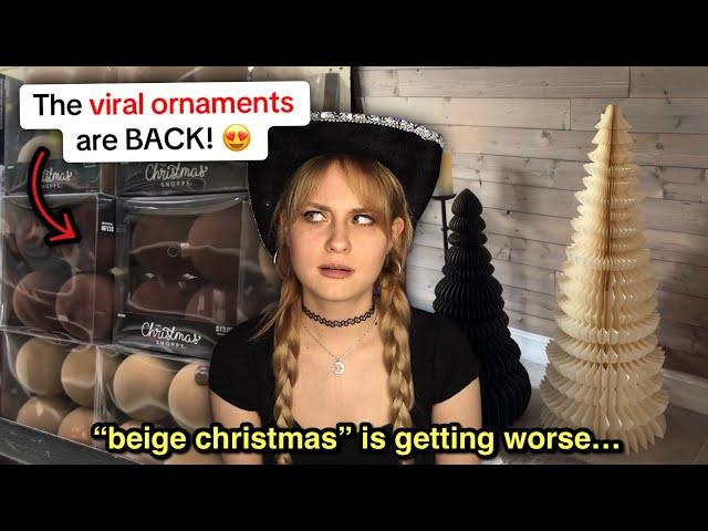 TikTok's "Sad Beige" Christmas Trend Is Back And It's Even Worse...