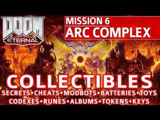 Doom Eternal - Arc Complex All Collectible Locations (Secrets, Collectibles, Cheats, Upgrades)