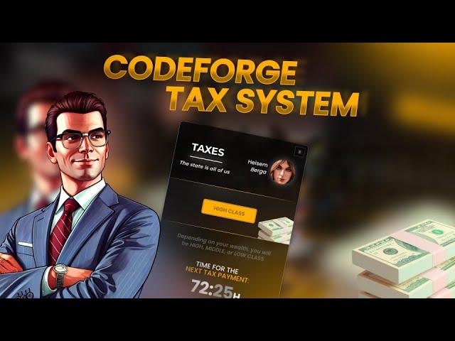 Ultimate Tax System with Social Class & Custom Tax Rates | FiveM Script [ESX/QB]