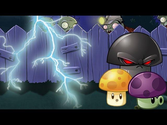 РАСТЕНИЯ против ЗОМБИ или PLANTS vs ZOMBIES  Серия 23  Зомби и гроза