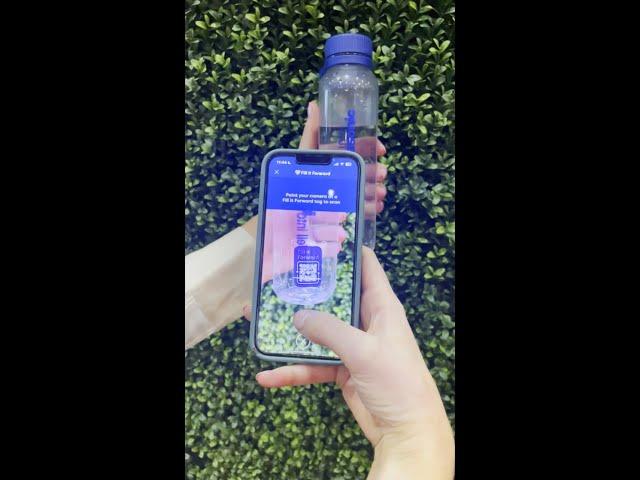 Panasonic gives away free sustainable water bottles from Fill It Forward at CES 2025