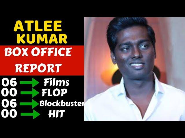 Jawan Director Atlee Kumar Hit And Flop All Movies List With Box Office Collection Analysis