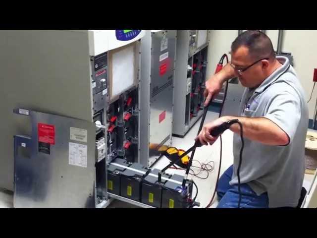 Preventative Maintenance Inspection on UPS batteries for data center