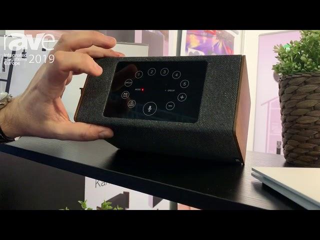 ISE 2019: TIBO Audio Presents Kameleon Touch Speaker Product With Amazon Alexa