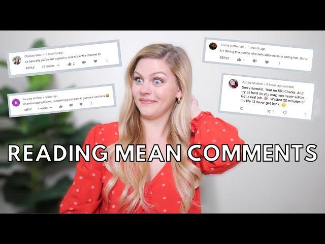 READING MEAN COMMENTS #1 | Reacting to angry comments from brainwashed MLM reps #ANTIMLM
