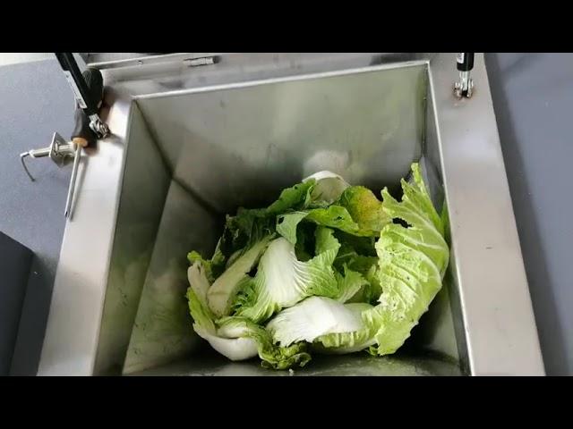 Automatic Organic Food Waste Shredder Machine