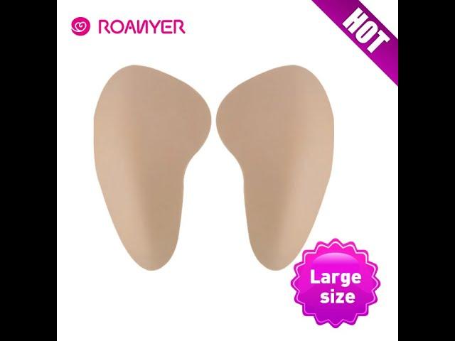 Roanyer full shapely sexy medical thin silicone hip pads removable enhanced fake butt for crossdress