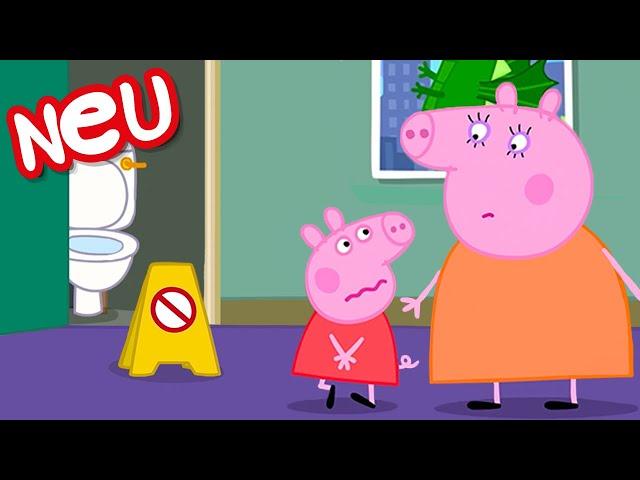 Peppa-Wutz-Geschichten | Peppa braucht das Badezimmer | Videos für Kinder