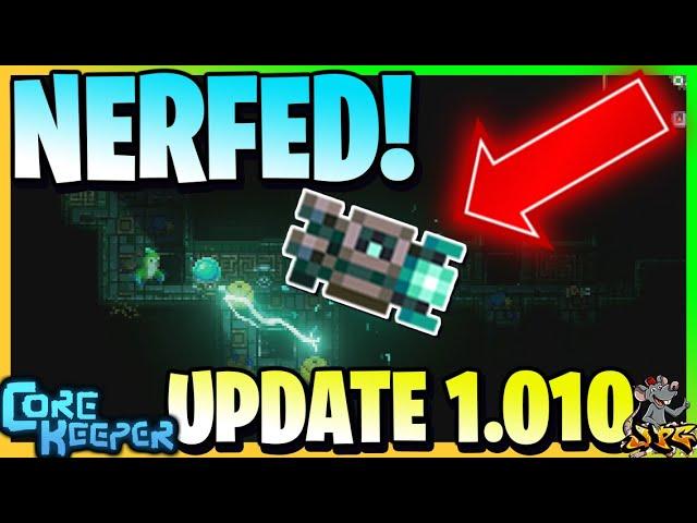 CORE KEEPER UPDATE! Stormbringer Nerf! Reduced Locked Crates, Legacy Fishing Added! Plus More!