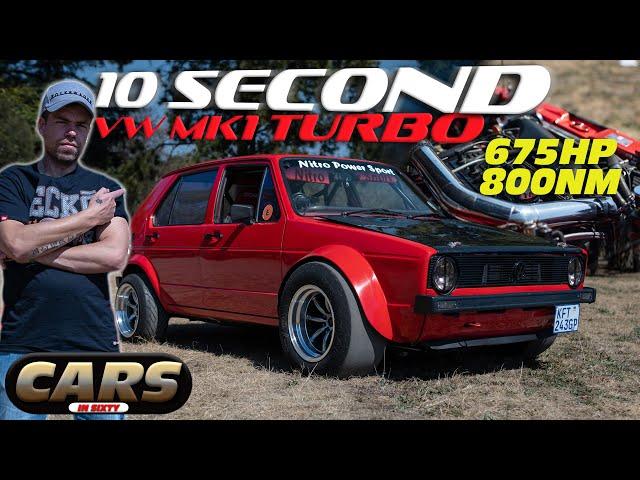 *10 SECOND* VW Golf Mk1 Turbo