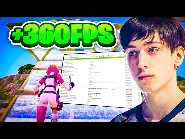 How PROS Boost FPS & Reduce Input Delay in Fortnite!  (HUGE FPS BOOST)