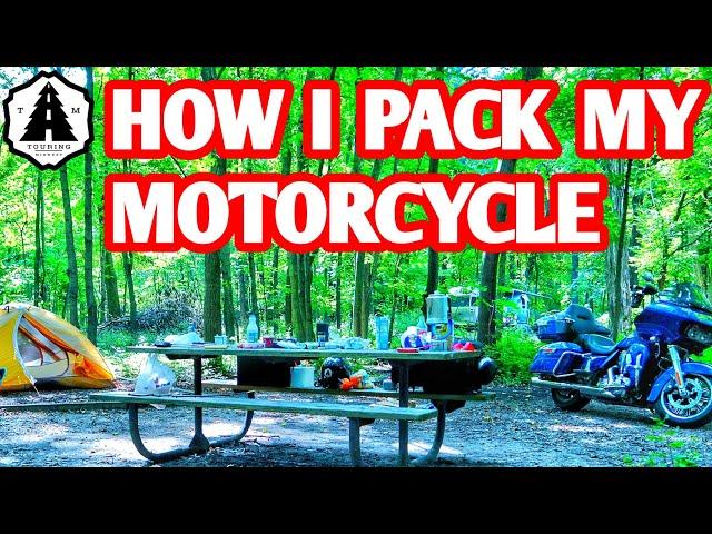 How To Pack For A Motorcycle Camping Trip | Harley Davidson Road Glide