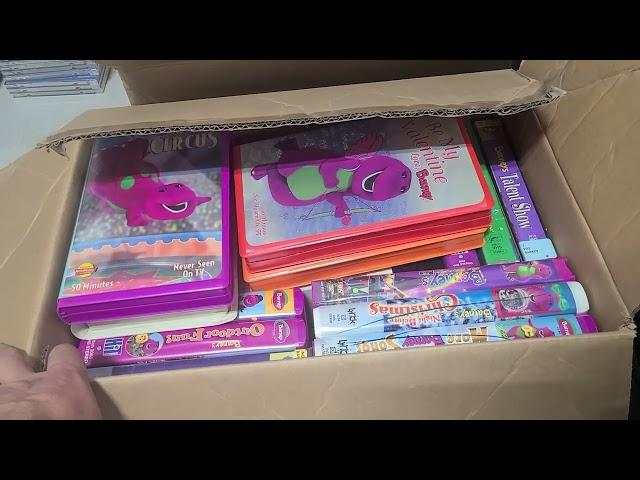 I Sold 58 Barney VHS Tapes On eBay: Is This A Record?