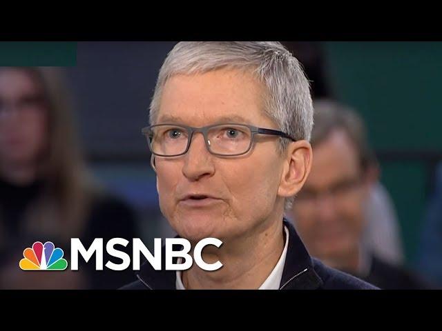 Apple CEO Tim Cook Slams Facebook's Mark Zuckerberg: I Wouldn't Be In This Situation | MSNBC