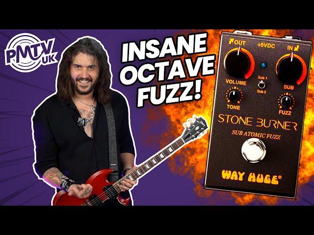 The Craziest Fuzz You'll Hear Today! - The Way Huge Stone Burner SUB ATOMIC FUZZ!