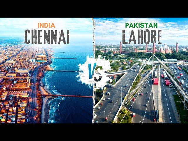 Chennai vs Lahore 4K Cinematic Comparison | चेन्नई बनाम लाहौर शहर