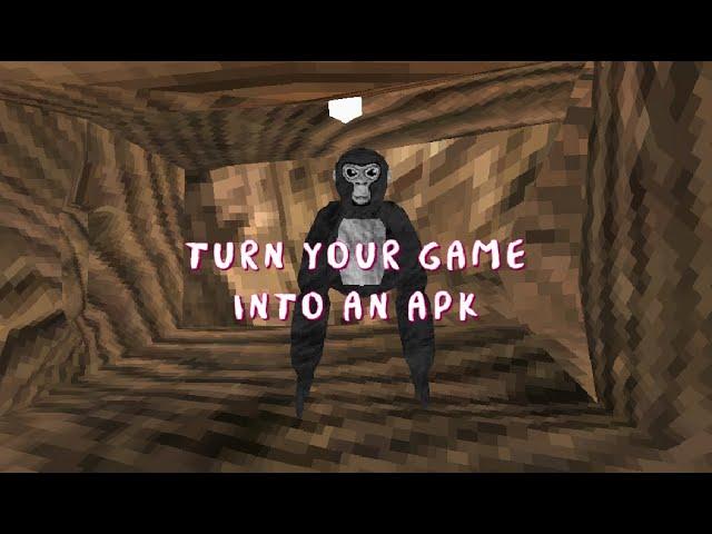 How to build your game into an apk