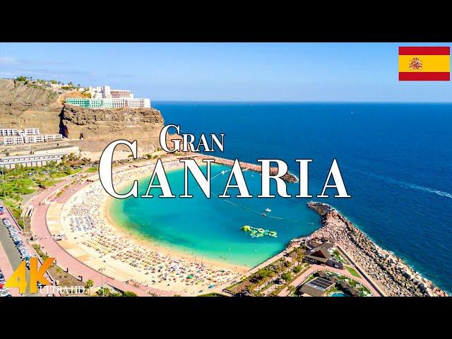 Gran Canaria 4K Ultra HD • Stunning Footage Gran Canaria, Scenic Relaxation Film with Calming Music.