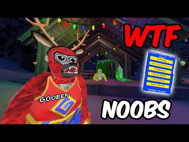 TROLLING NOOBS WITH MODS IN GORILLA TAG (gorilla tag)