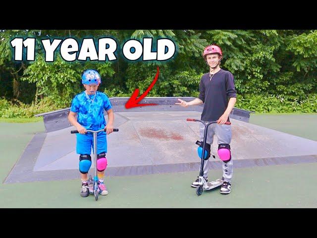 INSANE 11 YEAR OLD SCOOTER KID…