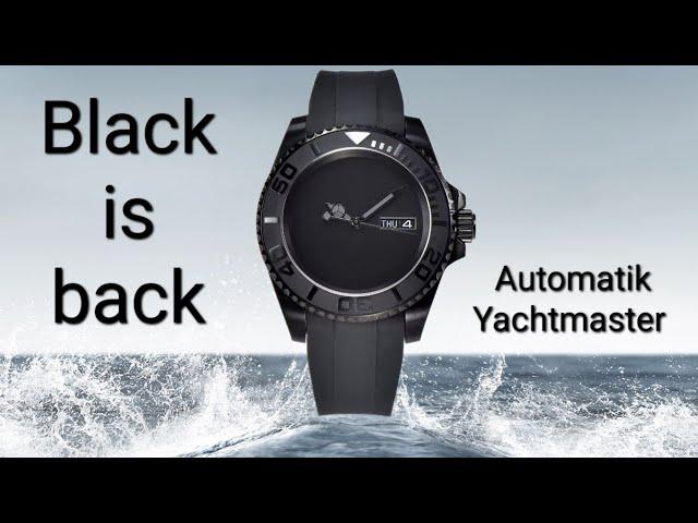 No Name Black Yacht / Automatik NH36 / deutsch