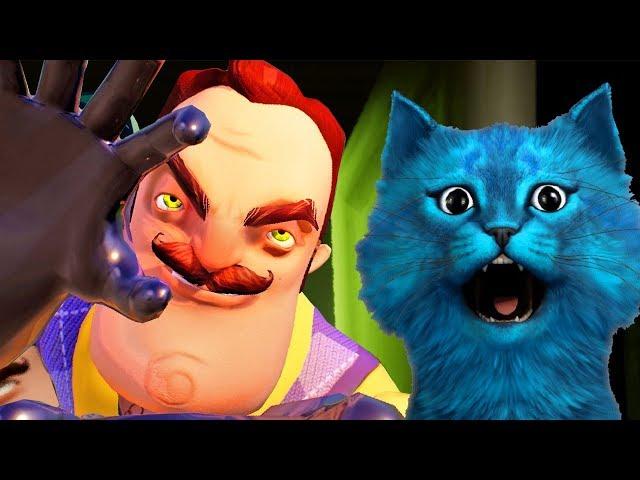 ПРИВЕТ СОСЕД ПОЛНОЕ ПРОХОЖДЕНИЕ - Акт 1 ! КУДА нас ЗАПЕРЛИ?! HELLO NEIGHBOR КОТЁНОК ЛАЙК