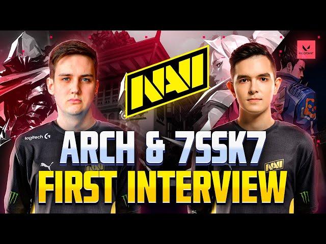 arch & 7ssk7 — Первое Интервью (NAVI VALORANT)