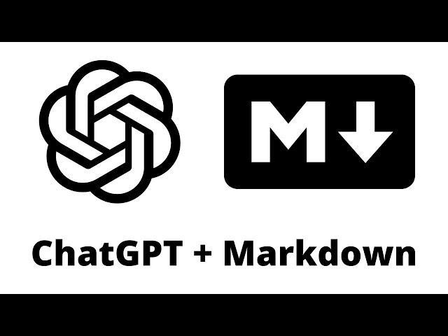 ChatGPT создает Markdown разметку