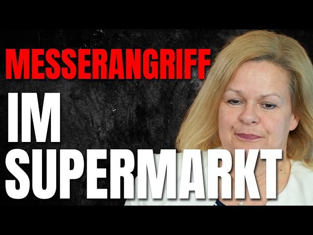 EILT: Frau in Supermarkt mit Messer ANGEGRIFFEN