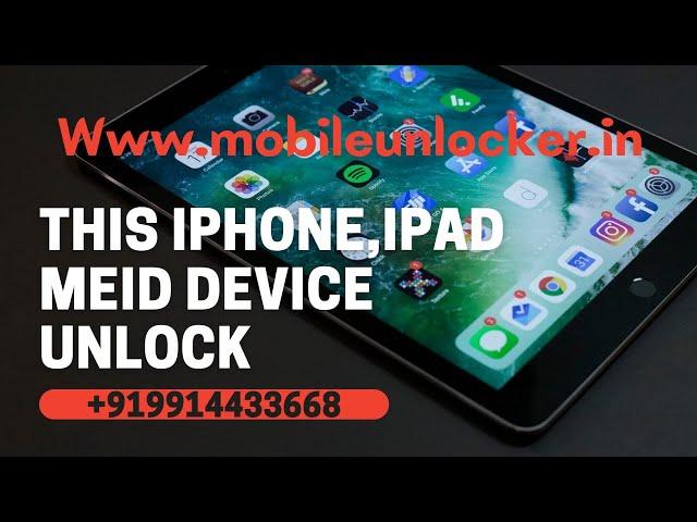 How to Mina iCloud Bypass MEID With Network Fix in 100% Working Method