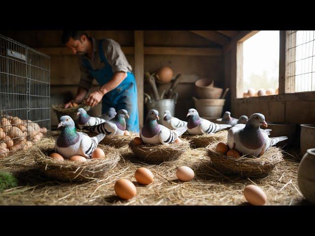 Raising Pigeons for Meat: The Secrets Behind China's Massive Pigeon Meat Farms