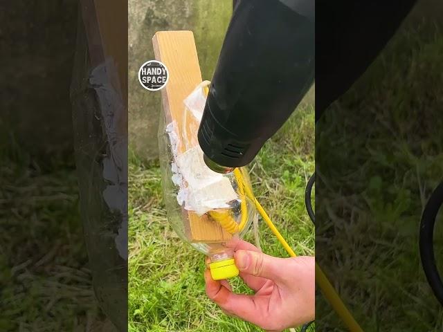 Craftsmen, That’s Clever! A Useful Useful Trick with a Bottle and an Extension Cord!