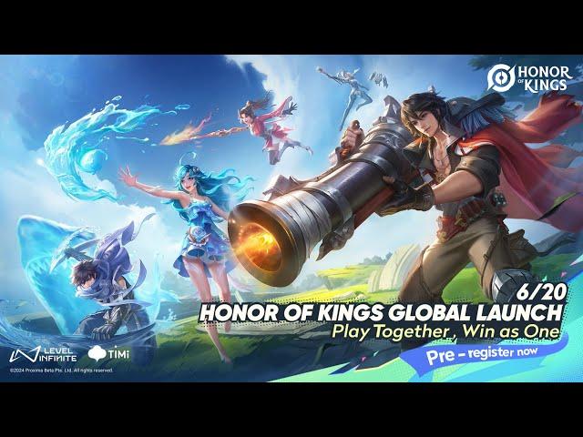 Honor of Kings Launch Date Trailer