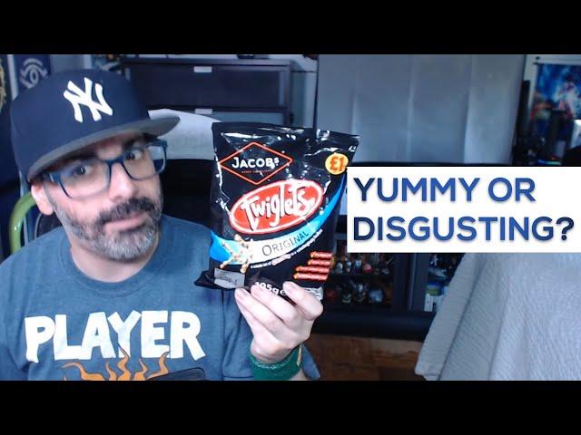 American Tries Jacobs Twiglets Original for the FIRST TIME