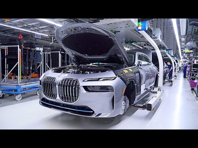 BMW 7 Series & i7 (2023) Full Production in Germany | Electric engine, Battery, Body, Assembly, ...