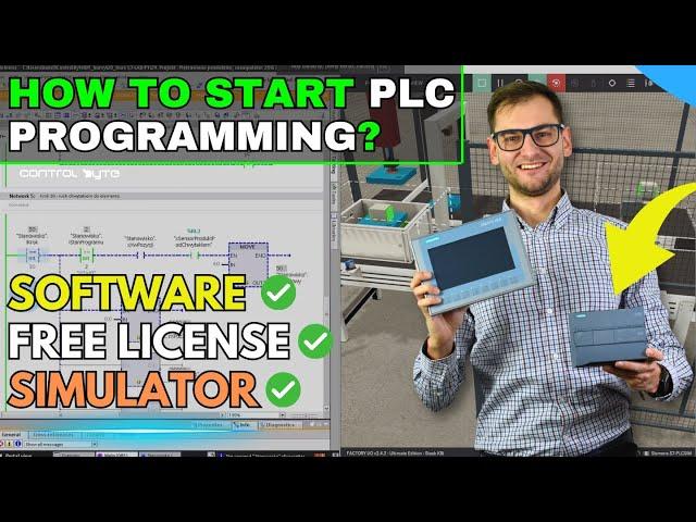 How to start PLC programming | Software installation, Free license, Free Simulator