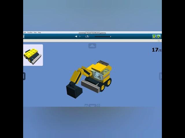 LEGO MINI EXCAVATOR. INSTRUCTION. ЛЕГО ЕКСКАВАТОР. ІНСТРУКЦІЯ.  #LEGO #LEGOEXCAVATOR #EXCAVATOR