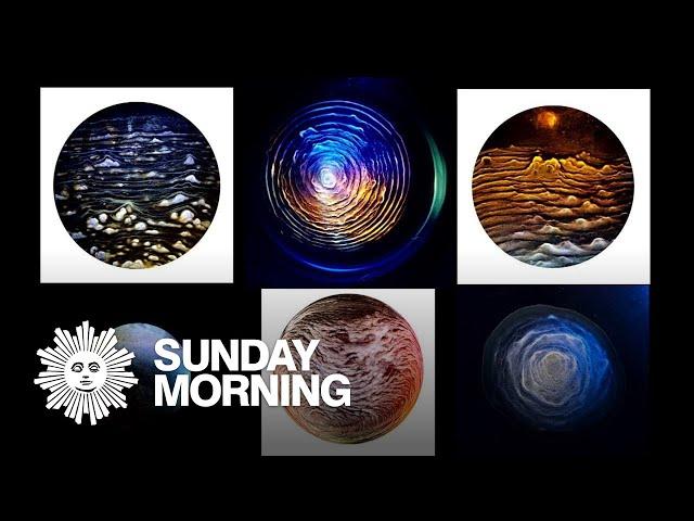 Capturing art left behind in a whiskey glass